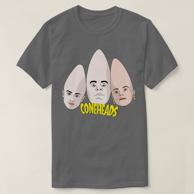 Coneheads Family T-Shirt (Design vorne)