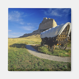 Conestoga-Wagen im Scottsbluff National Magnet