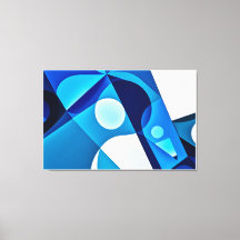 Conexiones Curvas - Arte Abstracto Geométrico