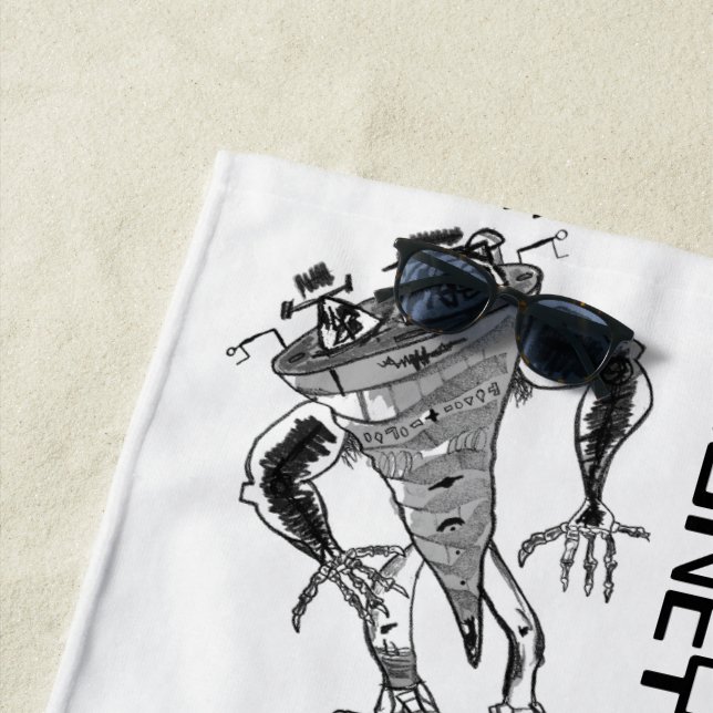 Coney Beach Handtuch (Beispiel)