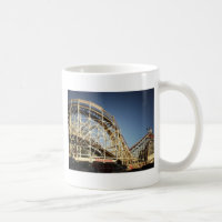 Coney-Insel-Wirbelsturm-Rollen-Untersetzer,