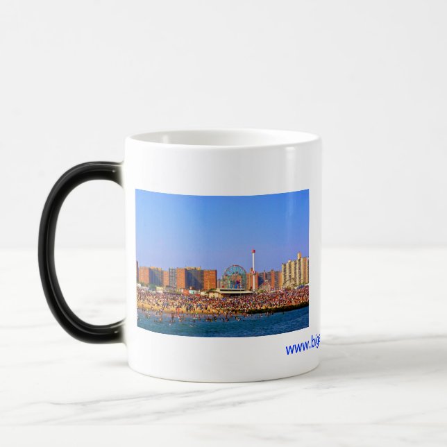 Coney-Inselstrand - NYC Tasse (Links)
