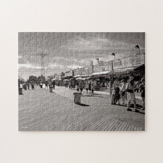 Coney Island Boardwalk Jigsaw Puzzle (Horizontal)