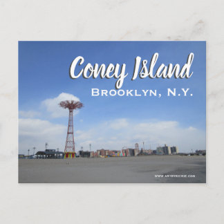 Coney Island, Brooklyn N.Y. Postkarte
