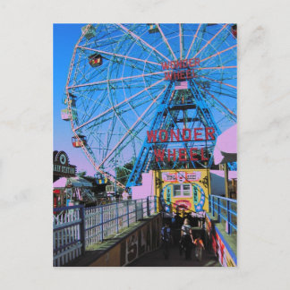 Coney Island - das Wunder-Rad Postkarte