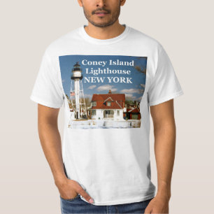 Coney Island Lighthouse, New York T - Shirt