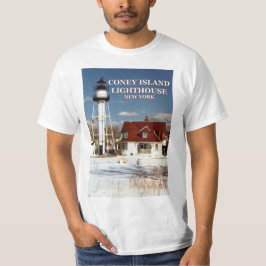 Coney Island Lighthouse, New York T - Shirt