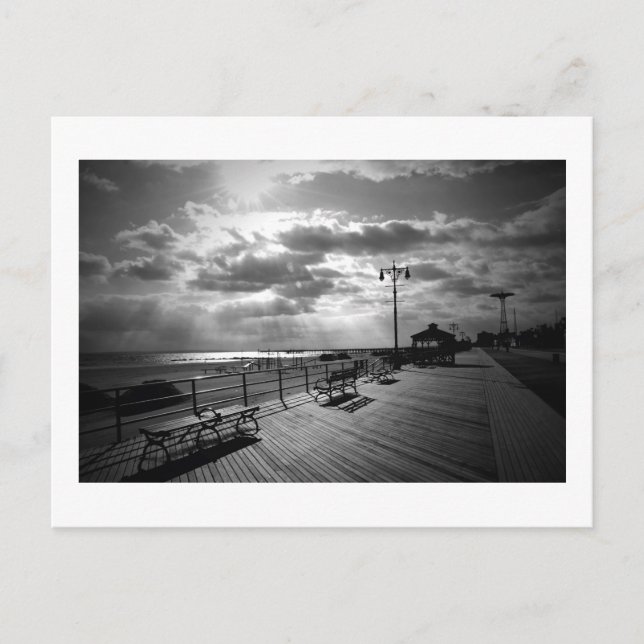 Coney Island, NY Postkarte (Vorderseite)