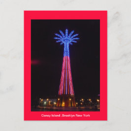 Coney Island Postcard Postkarte