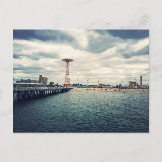 Coney Island Postkarte (Vorderseite)