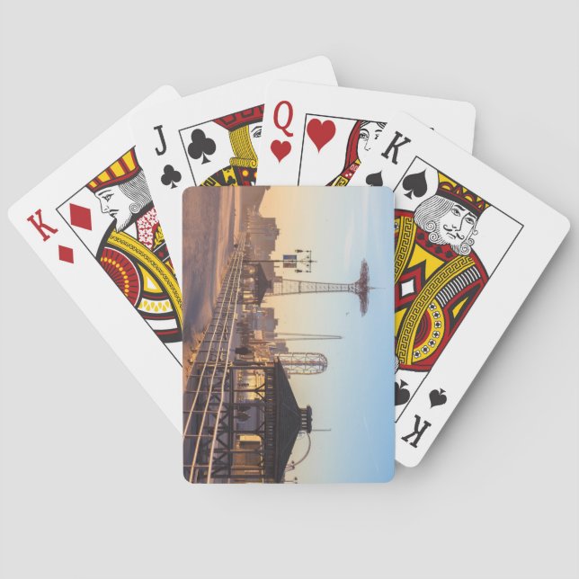 Coney Island-Promenade Spielkarten (Rückseite)