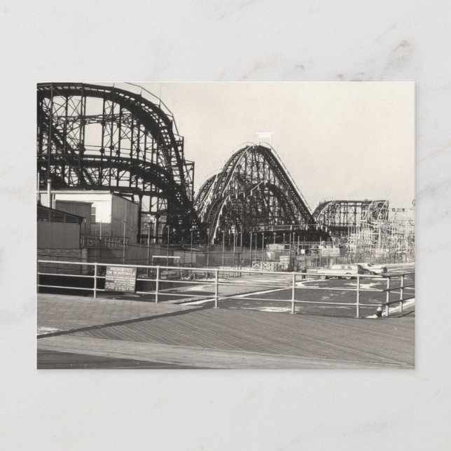 Coney Island Roller Untersetzer-1826616.s.jpg Postkarte (Vorderseite)