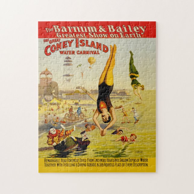 Coney Island Sideshow Poster (Vertikal)