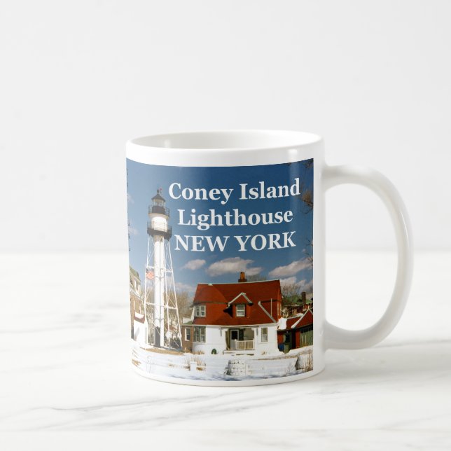 Coney Island, tasse de phare de New York (Droite)