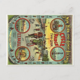Coney Island Vintage-Postkarte Postkarte