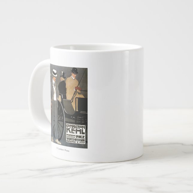 Confection Kehl Gentlemen Bekleidung Jumbo-Tasse (Vorderseite Links)