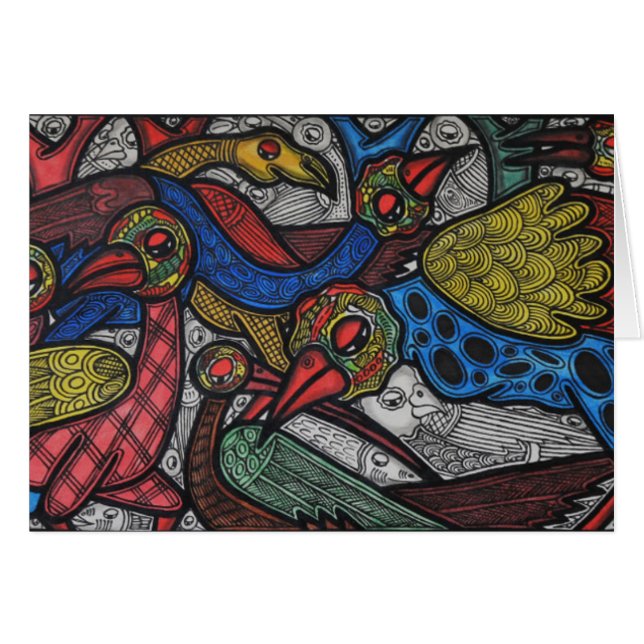 Conférence d'oiseau (Devant horizontal)