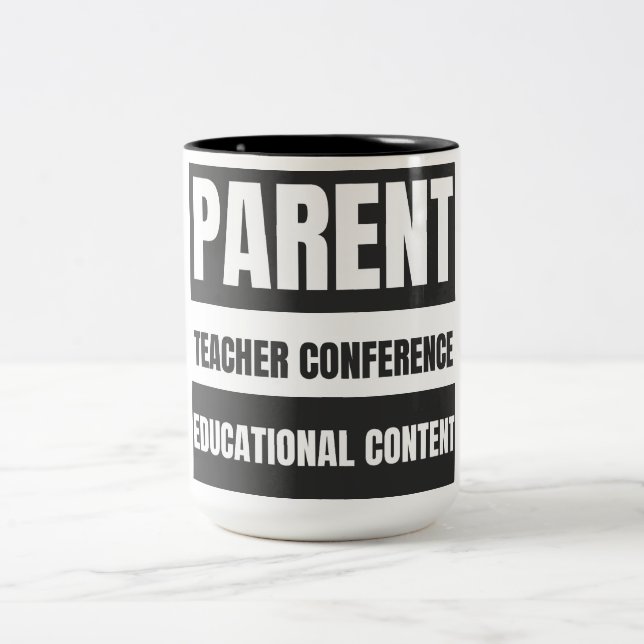 Conférences Parent Teacher Mug (Centre)