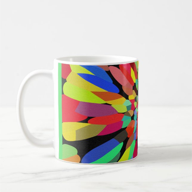Confetti-Blume Kaffeetasse (Links)