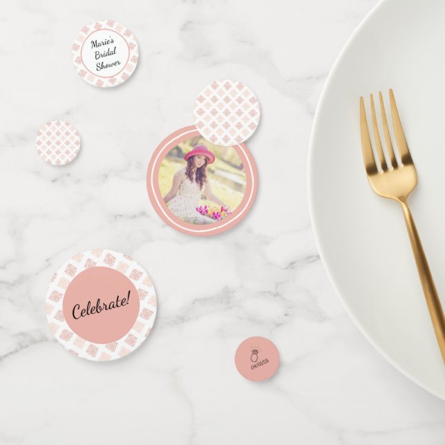 Confetti | Blush Damask (Groupe)