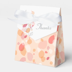 Confetti-Blütenblätter dank Gastgeschenk Hochzeit Geschenkschachtel