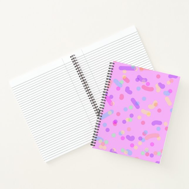 Confetti Boekje Notizbuch (Innenseite)