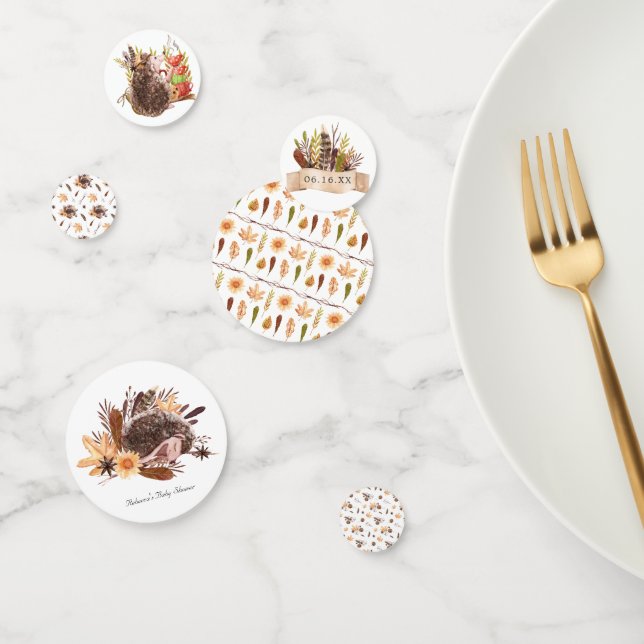 Confetti | Boho Hedgehogs Party (Groupe)