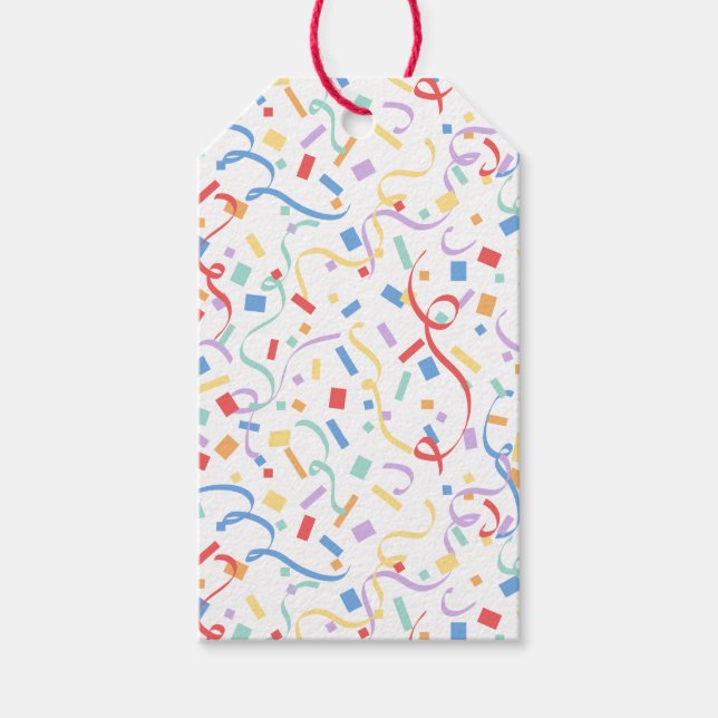Confetti Brights (Überraschung) Geschenkanhänger (Vorderseite)