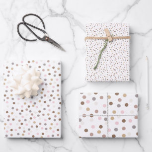 Confetti Chic (Punkte) Geschenkpapier Set