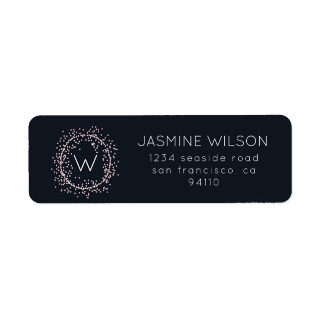 Confetti Classic ⎢ Rücksendeadresse (Vorne)