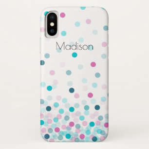 Confetti Coque-Mate à peine Il iPhone X Coque