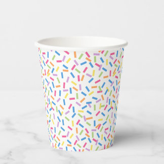 Confetti Dazzle (Sprinkles) Pappbecher