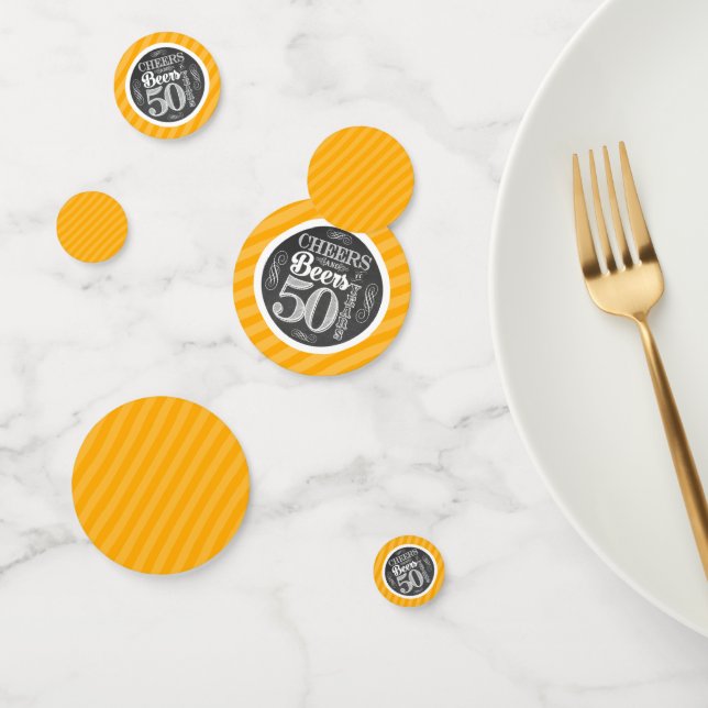Confetti de table à 50 ans (Groupe)