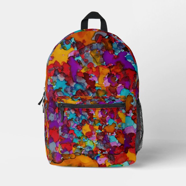 Confetti Dream Bedruckter Rucksack (Vorderseite)
