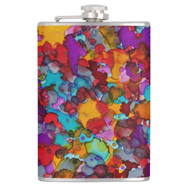 Confetti Dream Flachmann (Vorderseite)