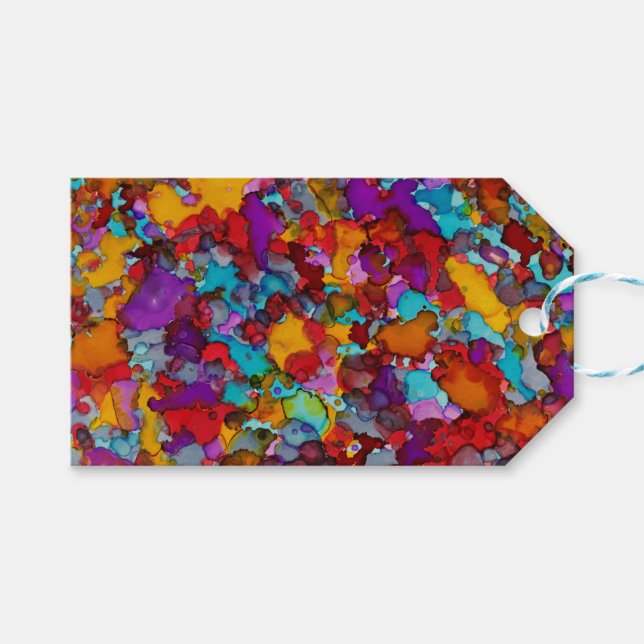 Confetti Dream Geschenkanhänger (Vorderseite (Horizontal))
