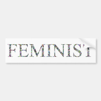 Confetti Feminist.jpg Autoaufkleber