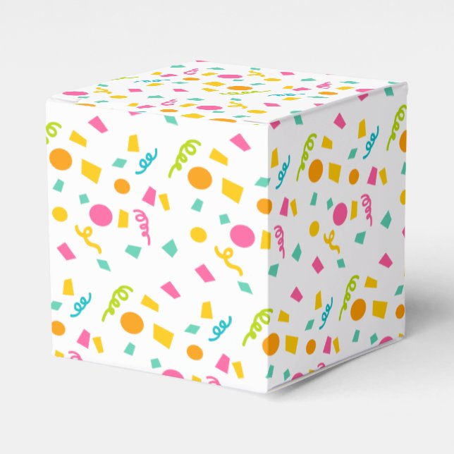 Confetti-Gastgeschenk Geschenkschachtel (Vorderseite)