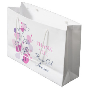 Confetti Hochzeit Blume Mädchen bevorzugen große G Geschenktüte
