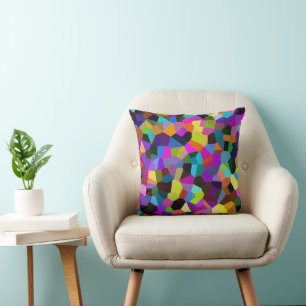 Confetti in Jewel Tones Kissen