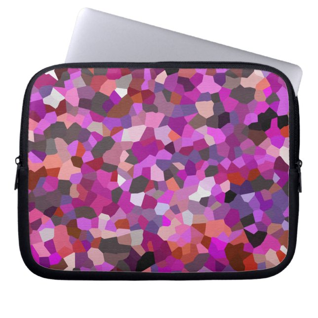Confetti Magenta Mind Laptopschutzhülle (Vorderseite)