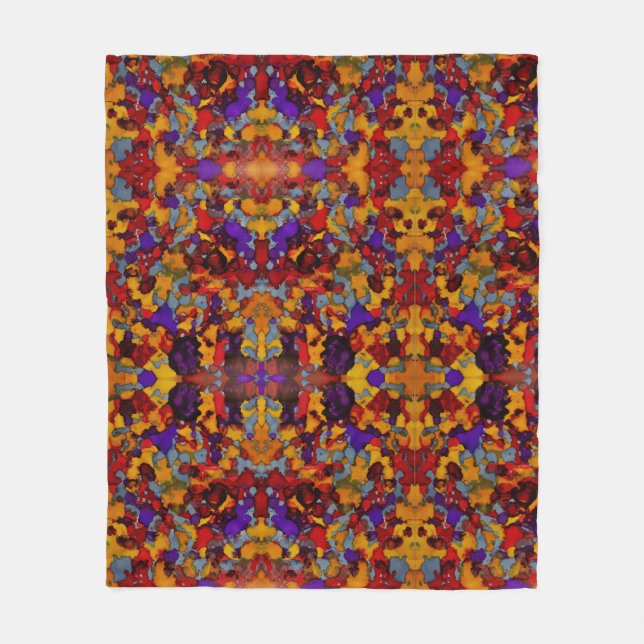 Confetti Nightmare Fleecedecke (Vorderseite)