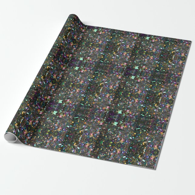 Confetti-Party Geschenkpapier (Ungerollt)