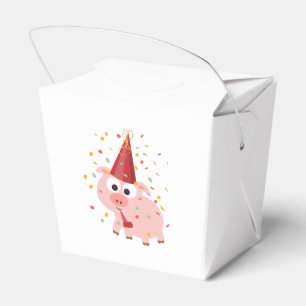 Confetti Party Pig Geschenkschachtel