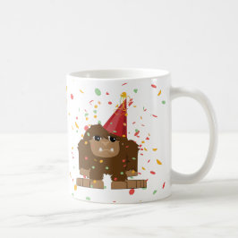 Confetti Party Sasquatch Bigfoot Kaffeetasse