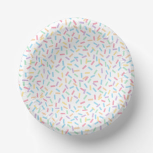 Confetti Pastels (Sprinklen) Pappteller