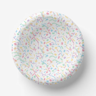 Confetti Pastels (Überraschung) Pappteller