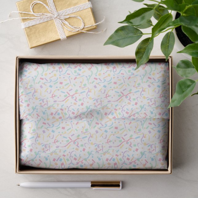 Confetti Pastels (Überraschung) Seidenpapier (Geschenk)
