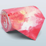 Confetti Pink Wasserfarbe Abstrakt gestrichen Krawatte<br><div class="desc">Hübsche rosa moderne Aquarellbilder abstrakt für ein frisches Sommergefühl. Eine koordinierende Krawatte,  um Ihren Feiern gerecht zu werden. Originelle Kunst von Nic Squirrell.</div>