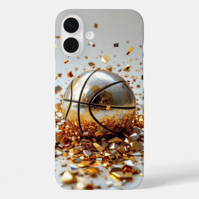 Confetti Slam iPhone 16 Plus Hülle (Rückseite)